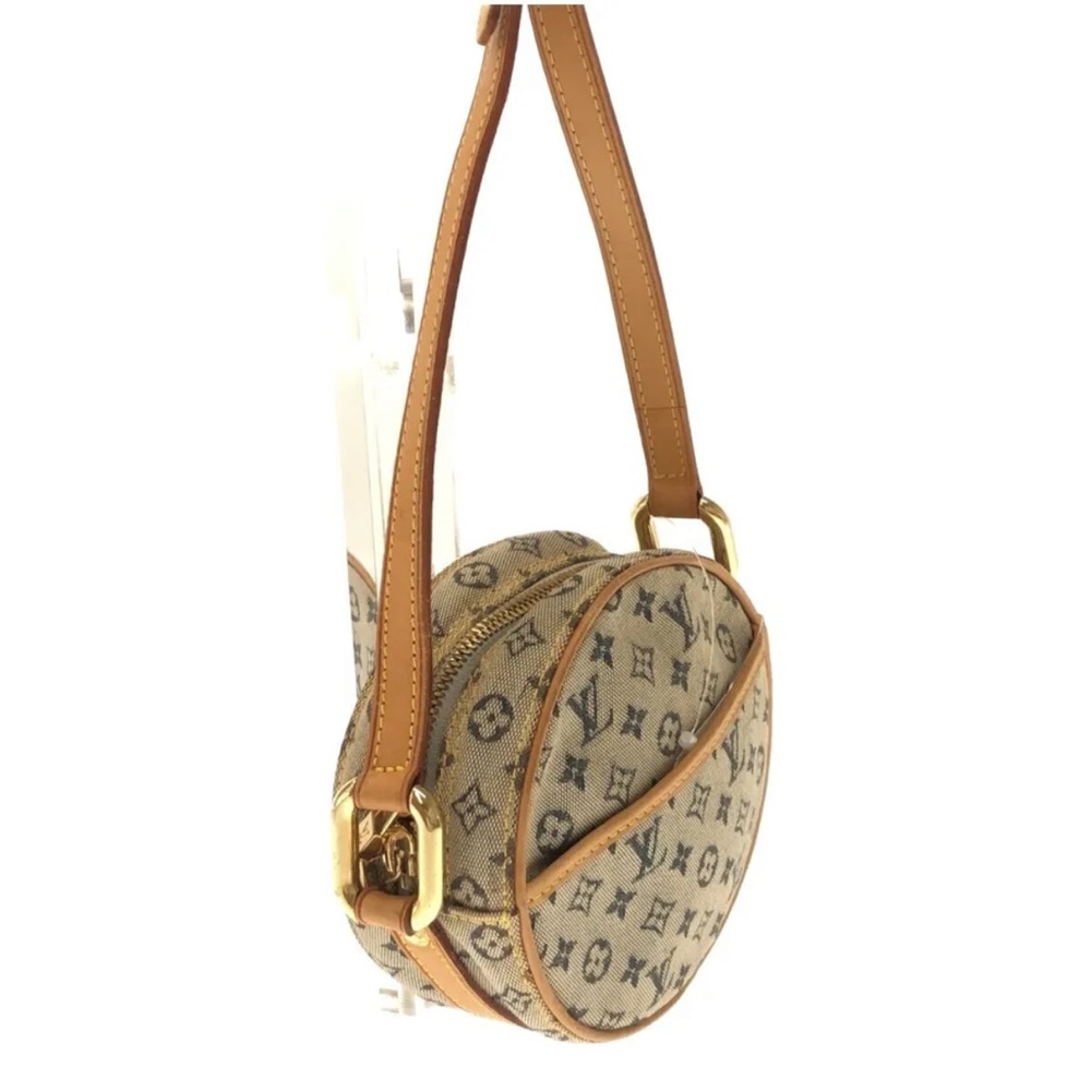 Auth LOUIS VUITTON Jeanne PM M92001 Blue Monogram Mini CA0020 Shoulder Bag